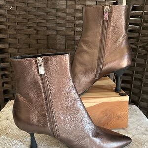 AGL Ankle Boots Metallic Bronze size  39.5